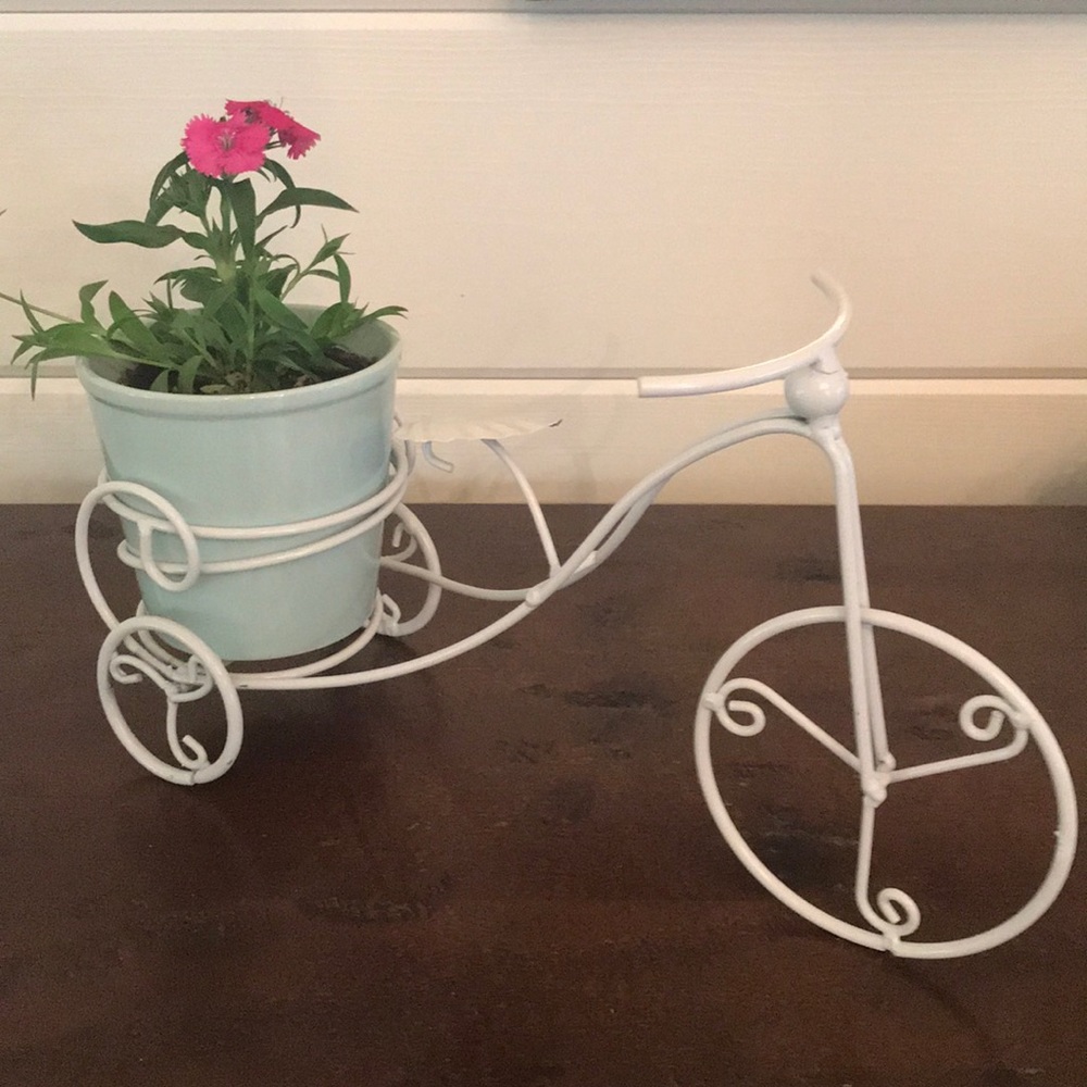Bicycle Planter With Pot 🌷New - Picture 7 of 12